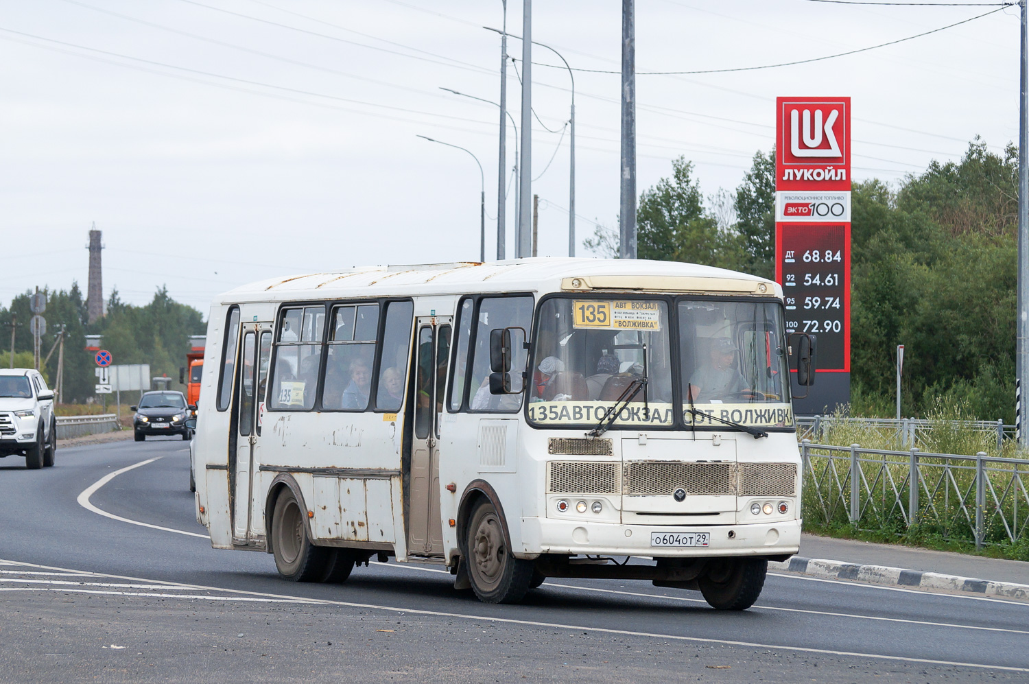 Архангельская область, ПАЗ-4234-04 № О 604 ОТ 29