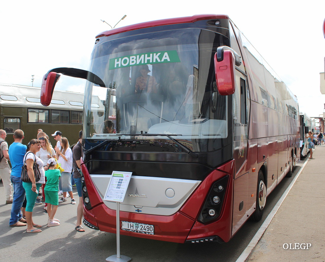 Минск, МАЗ-350.046 № ІН ВР 2490; Минск — День открытых дверей ОАО "МАЗ" 03.08.2024; Минск — Новые автобусы ОАО "МАЗ"