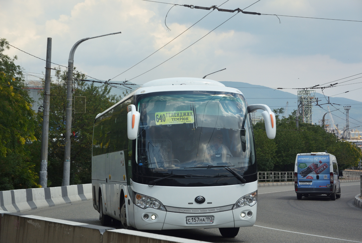 Краснодарский край, Yutong ZK6938HB9 № С 157 НА 193 — Фото — Автобусный ...