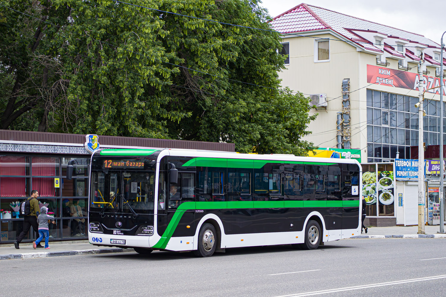 Костанайская область, Yutong ZK6116HG (QazTehna) № 646 AJ 10