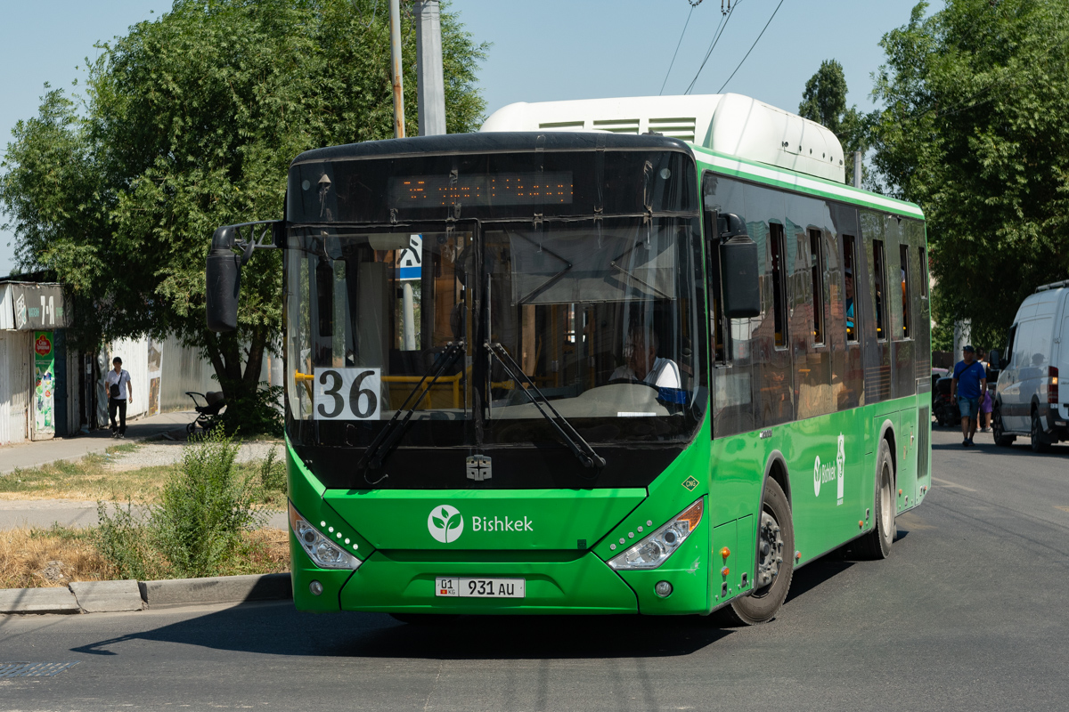 Кыргызстан, Zhong Tong LCK6105HGC Fashion № 01 931 AU