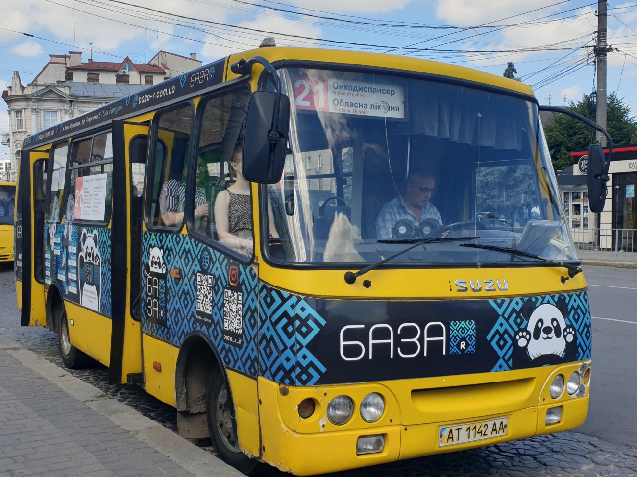 Ивано-Франковская область, Богдан А09202 № AT 1142 AA