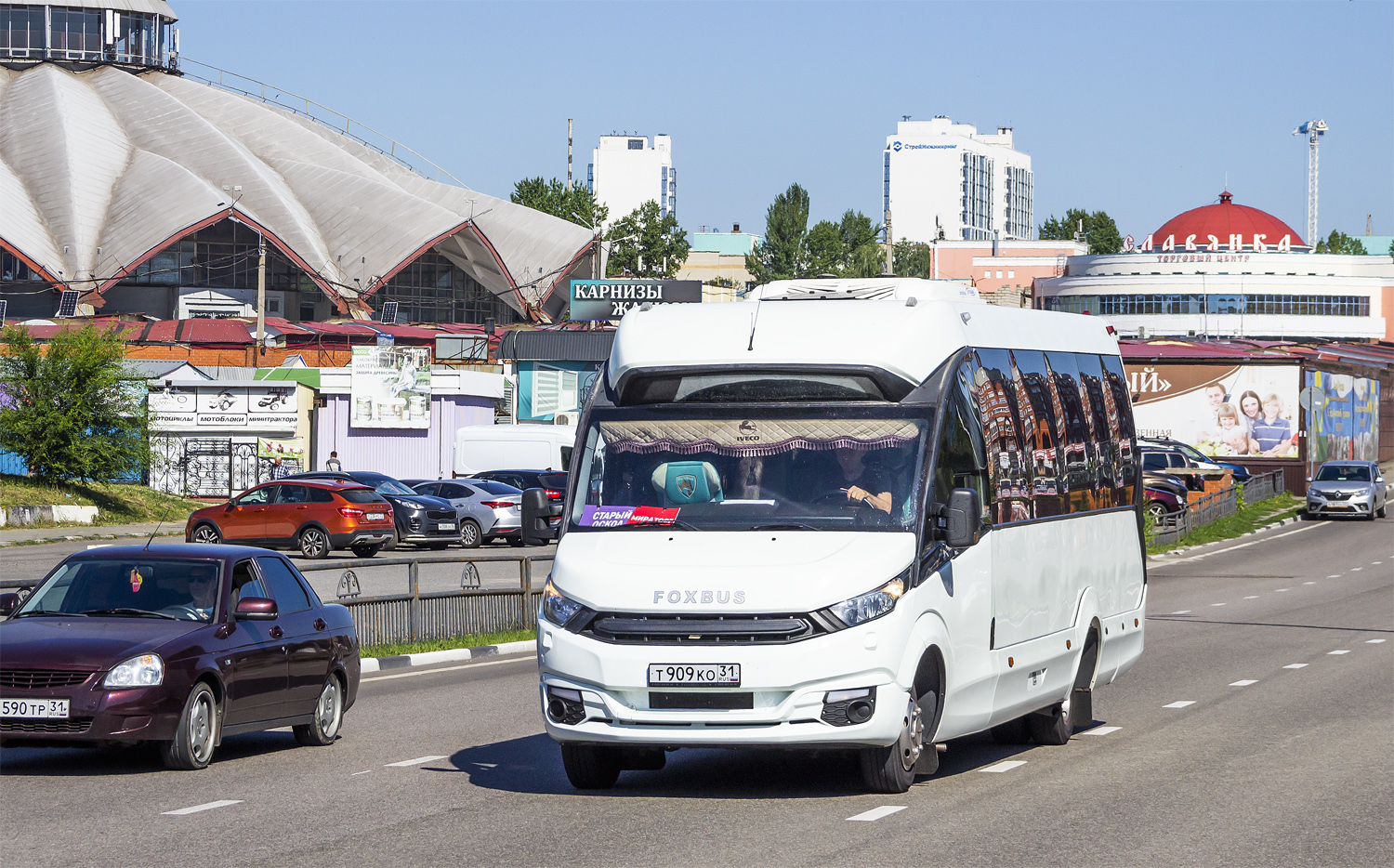 Белгородская область, FoxBus 62412-01 № Т 909 КО 31