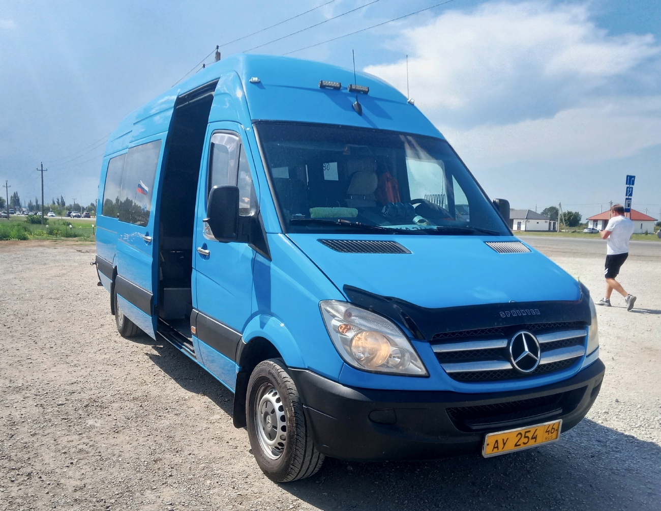 Kursk region, Mercedes-Benz Sprinter W906 # АУ 254 46