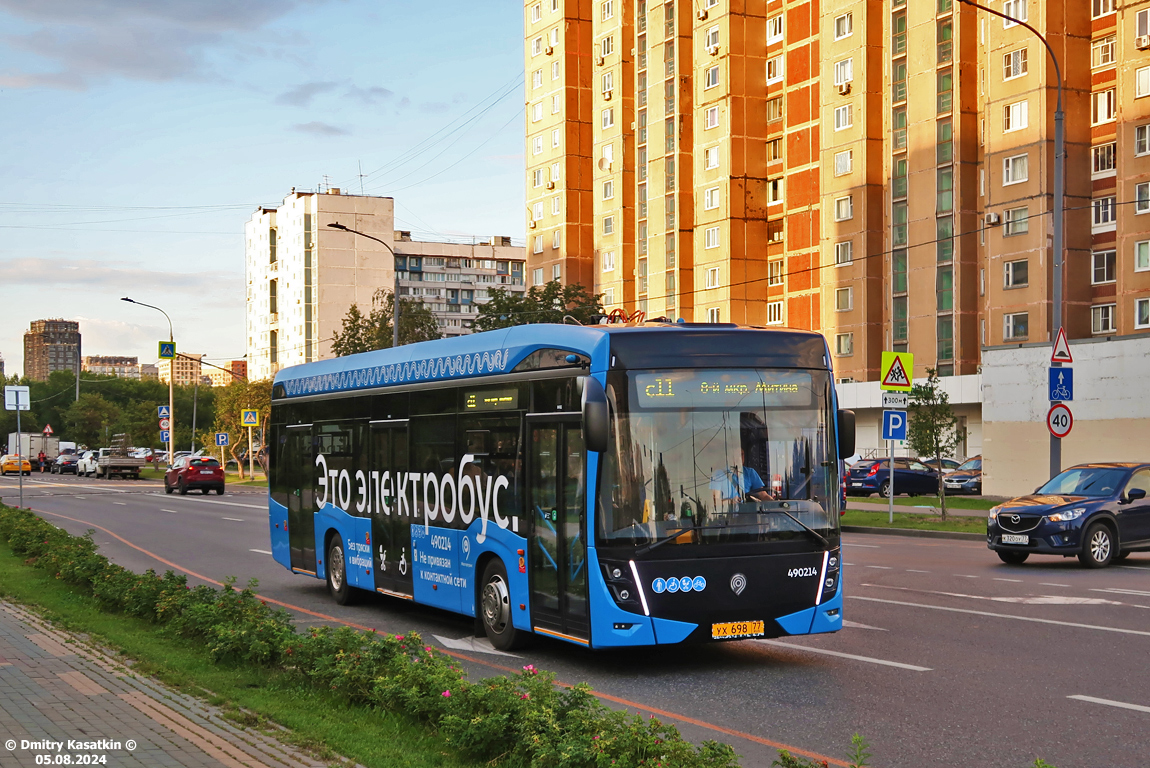 Москва, КАМАЗ-6282 № 490214