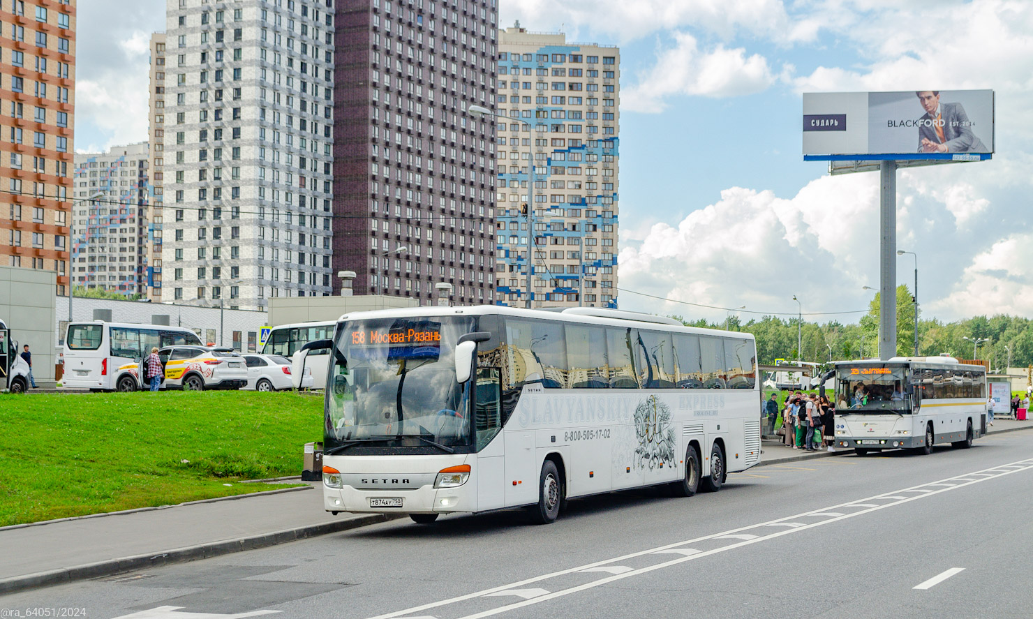 Москва, Setra S419GT-HD № Т 874 АУ 750
