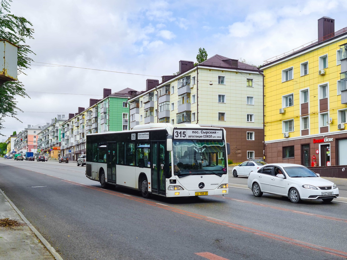 Липецкая область, Mercedes-Benz O530 Citaro № АК 158 48 Липецкая область, Mercedes-Benz O530 Citaro № АК 158 48