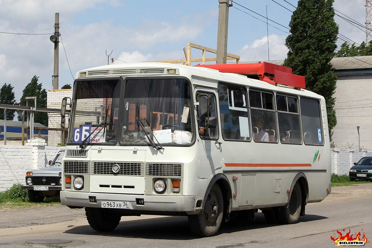 Воронежская область, ПАЗ-32054 № О 963 ХВ 36
