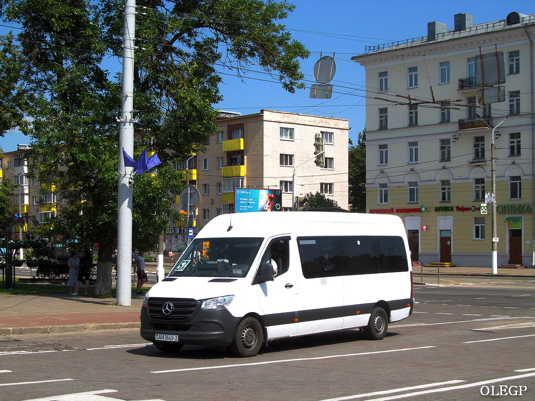 Витебская область, (модель неизвестна) № АМ 3649-2