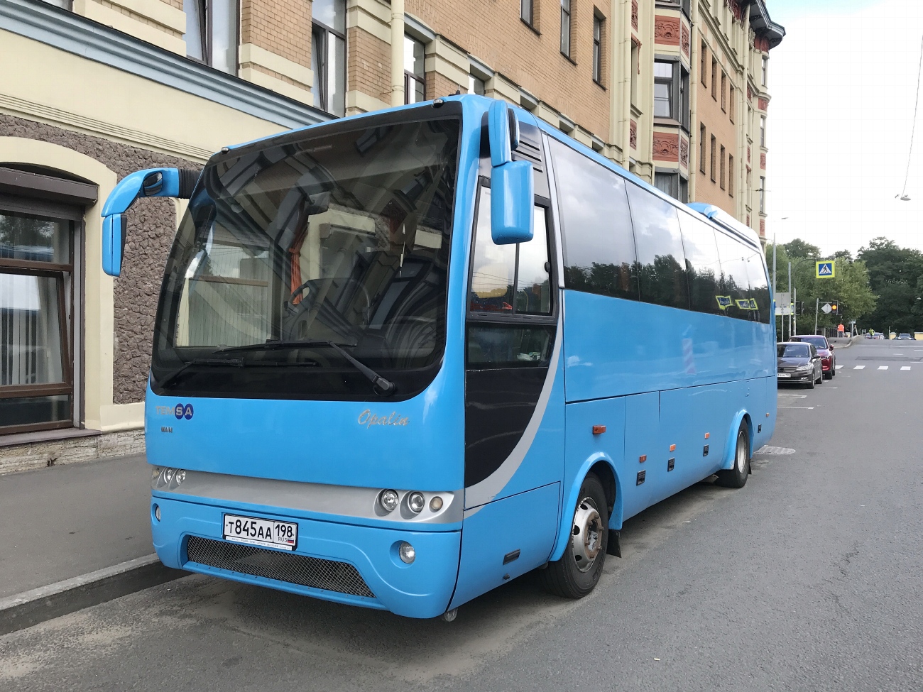 Sankt Petersburg, TEMSA Opalin 8 Nr Т 845 АА 198