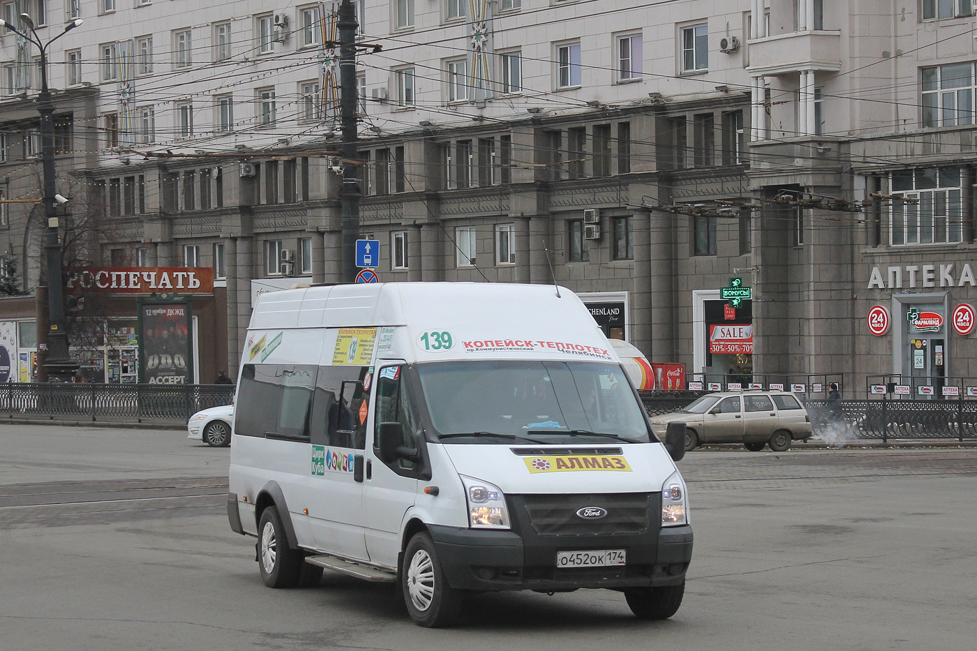 Челябинская область, Промтех-224320, 21, 22 (Ford Transit) № О 452 ОК 174 Челябинская область, Промтех-224320, 21, 22 (Ford Transit) № О 452 ОК 174