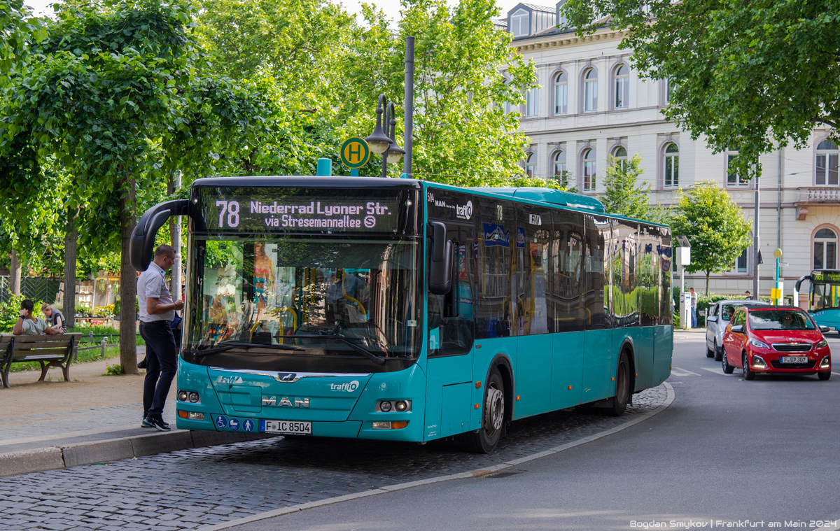 Гессен, MAN A21 Lion's City NL283 № 504