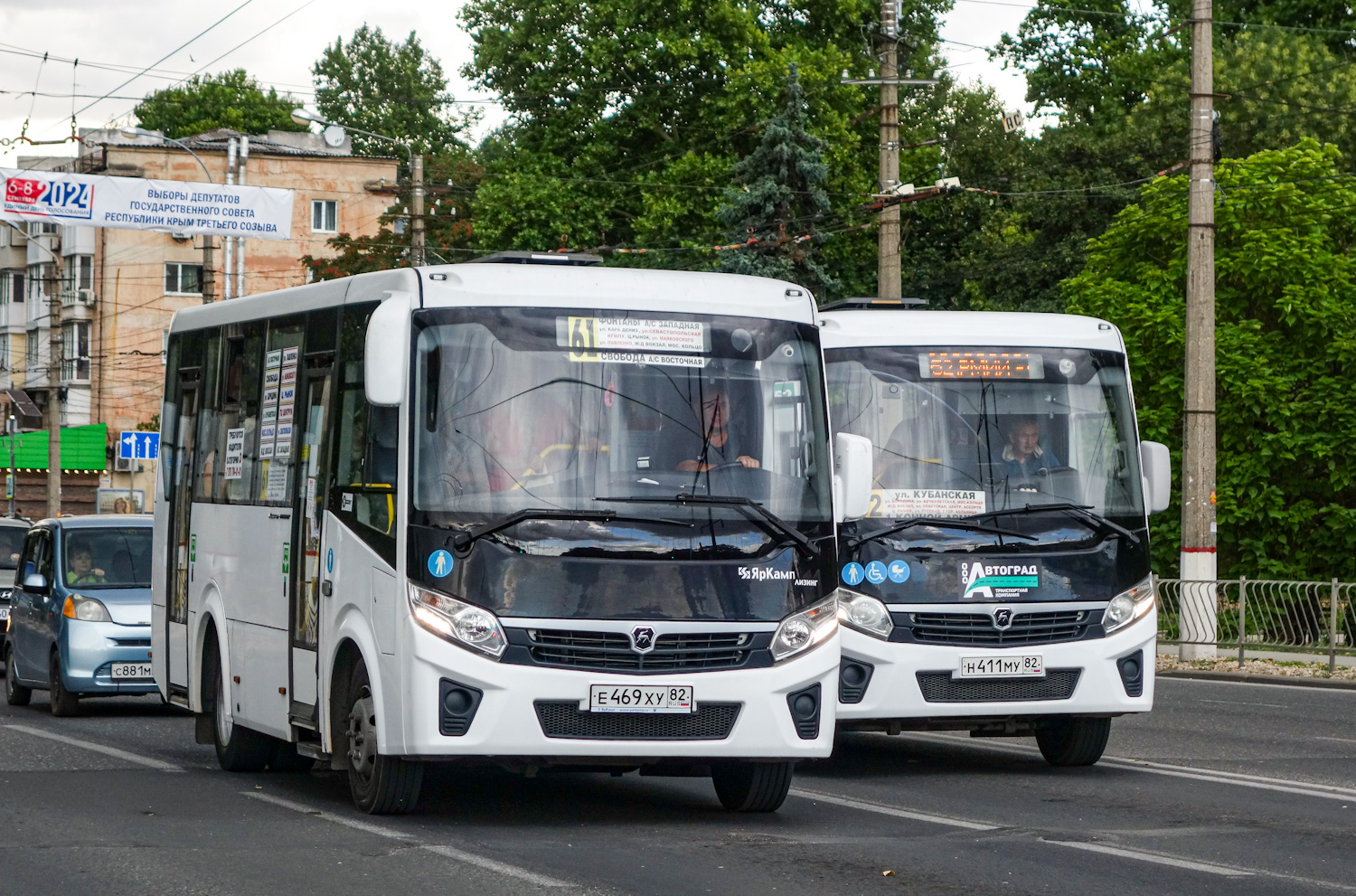 Krím AK, PAZ-320406-04 "Vector Next" sz.: Е 469 ХУ 82