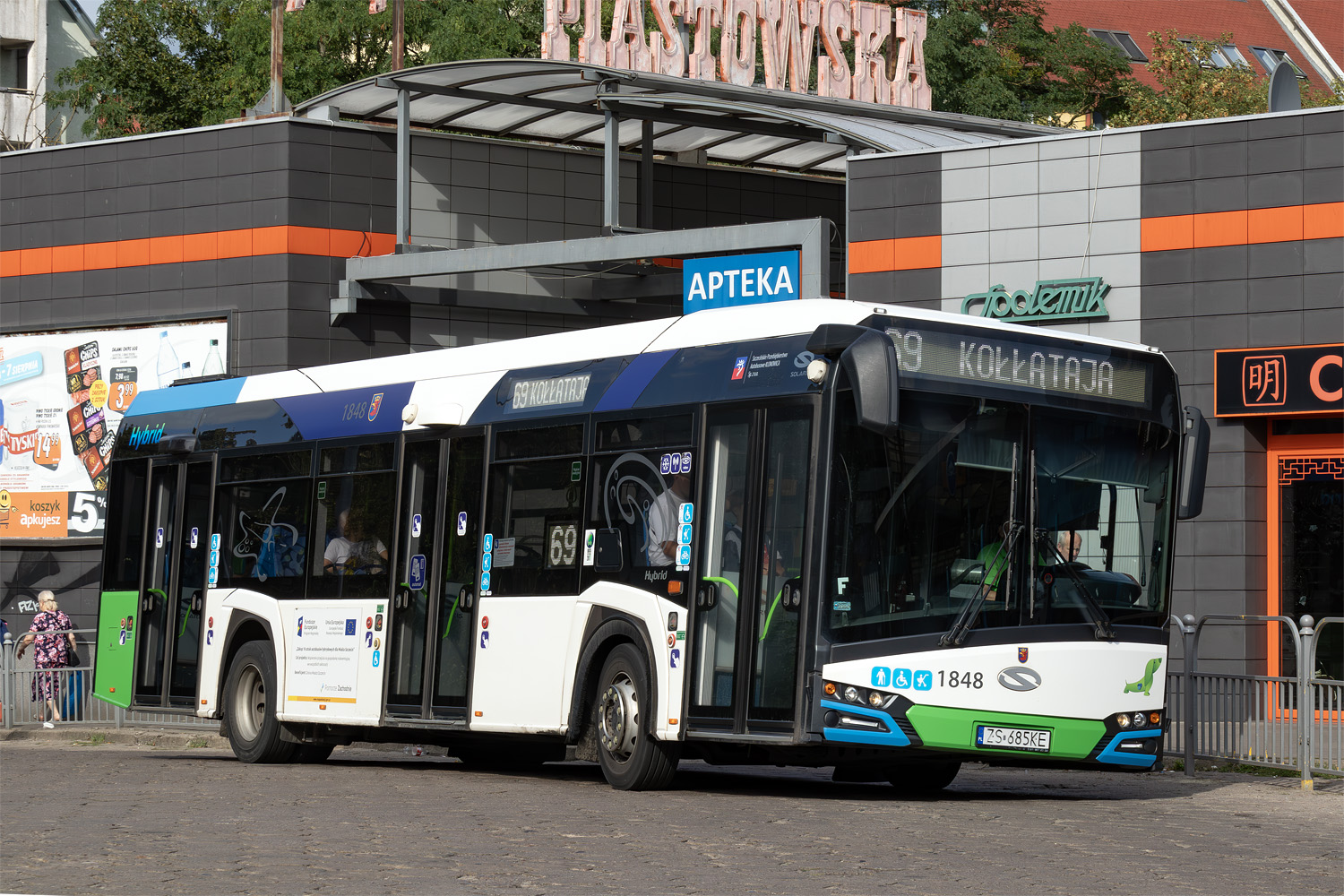 Polska, Solaris Urbino IV 12 hybrid Nr 1848