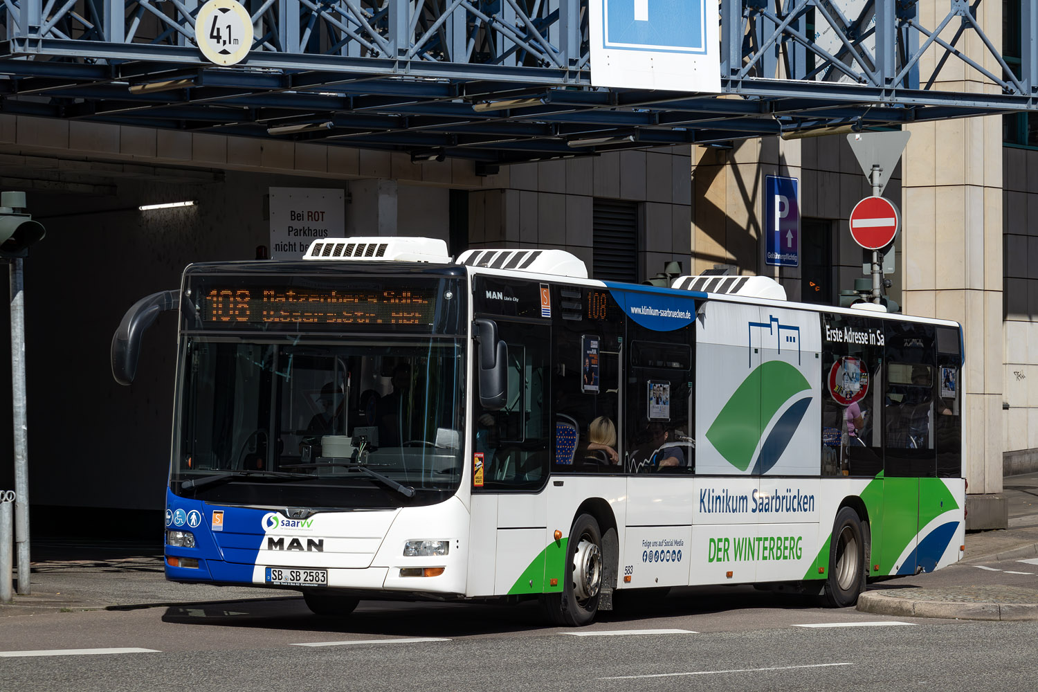 Саар, MAN A21 Lion's City NL323 № 583