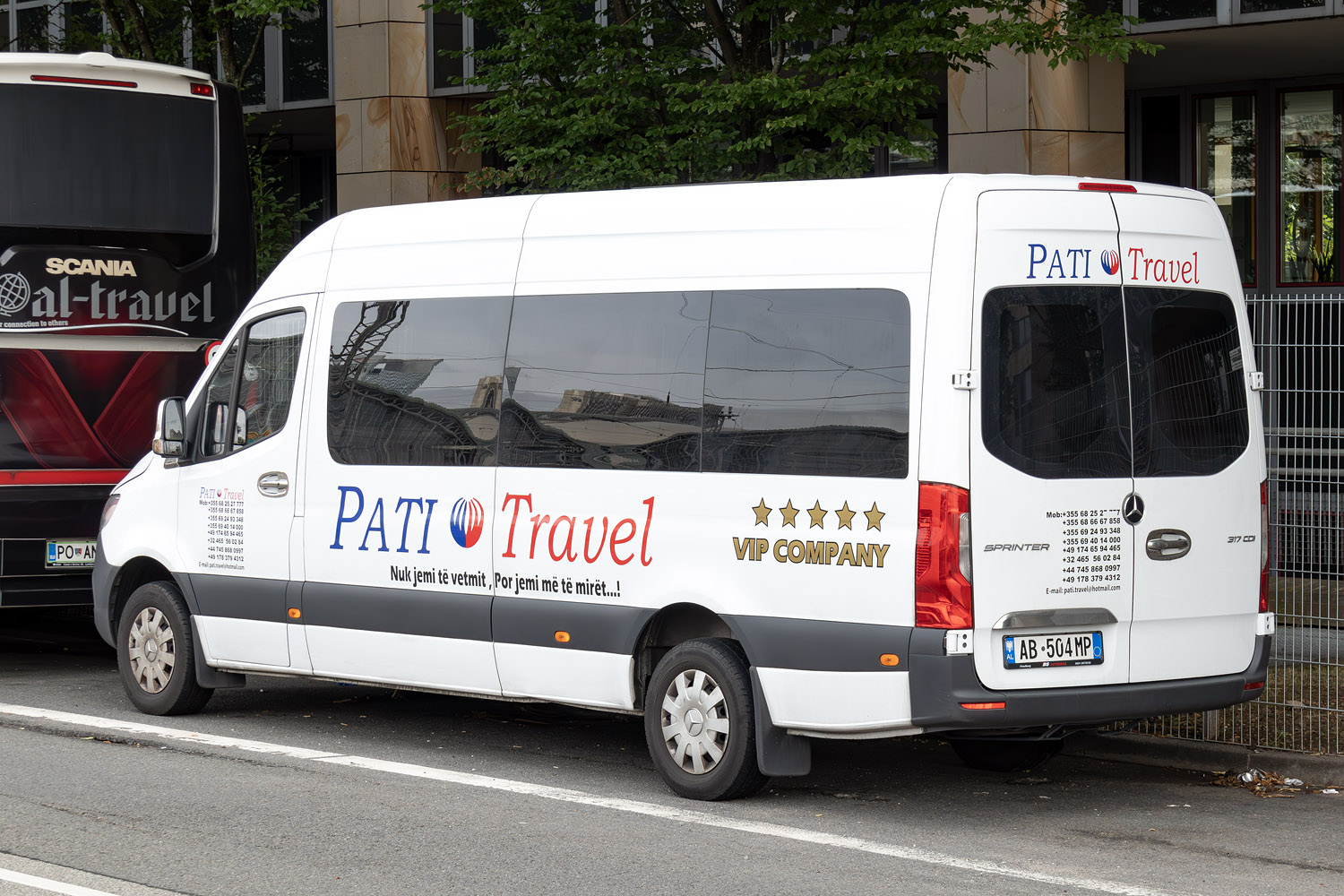 Албания, Mercedes-Benz Sprinter W907 317CDI № AB-504MP