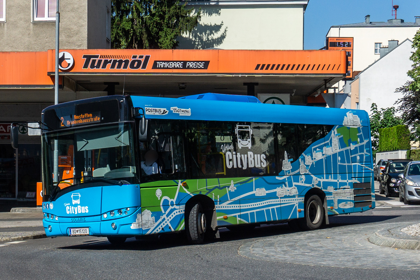 Австрия, Solaris Urbino III 8.9 LE № BD 15120