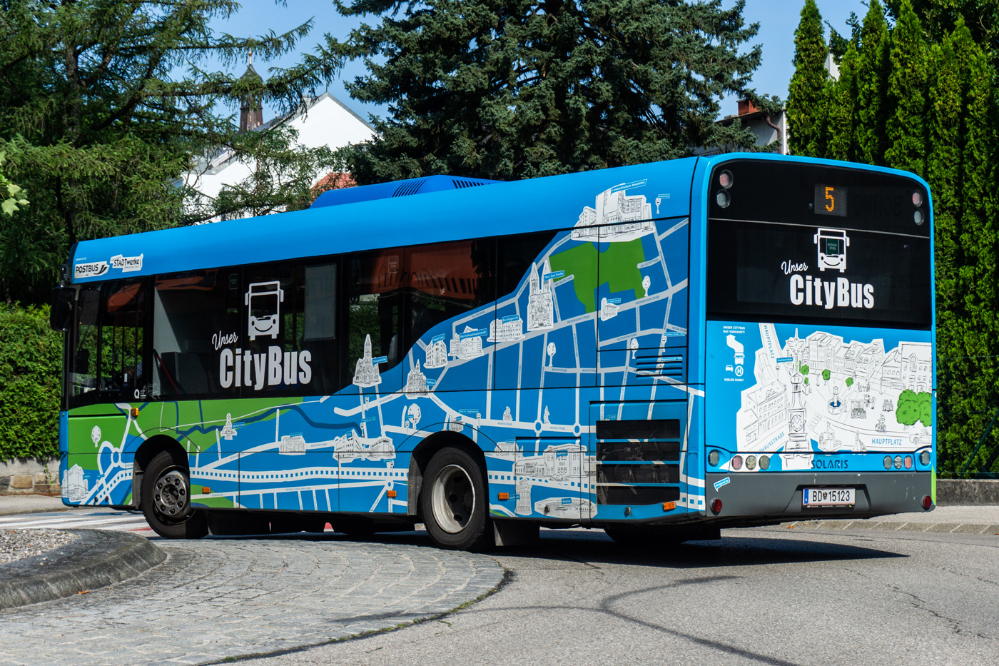 Австрия, Solaris Urbino III 8.9 LE № BD 15123