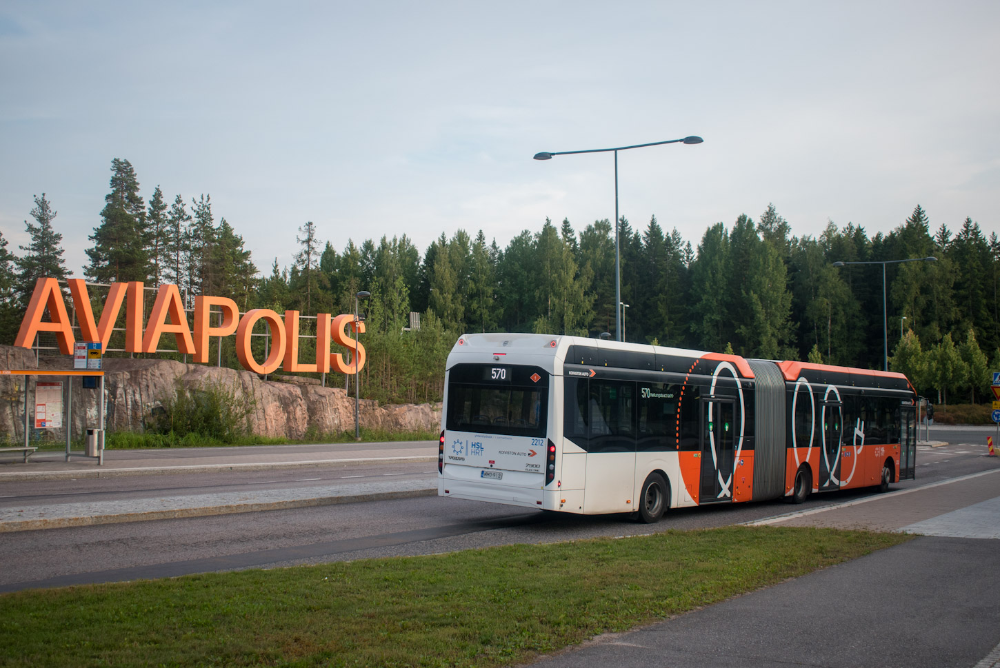 Финляндия, Volvo 7900EA № 2212