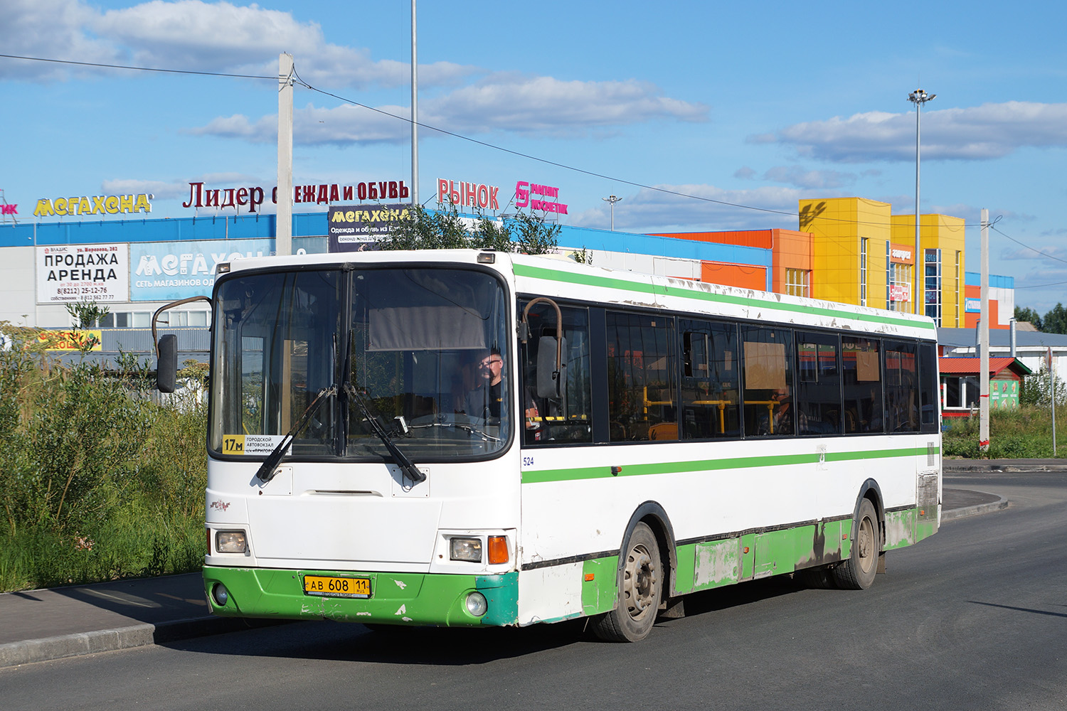 Коми, ЛиАЗ-5256.54 № 524