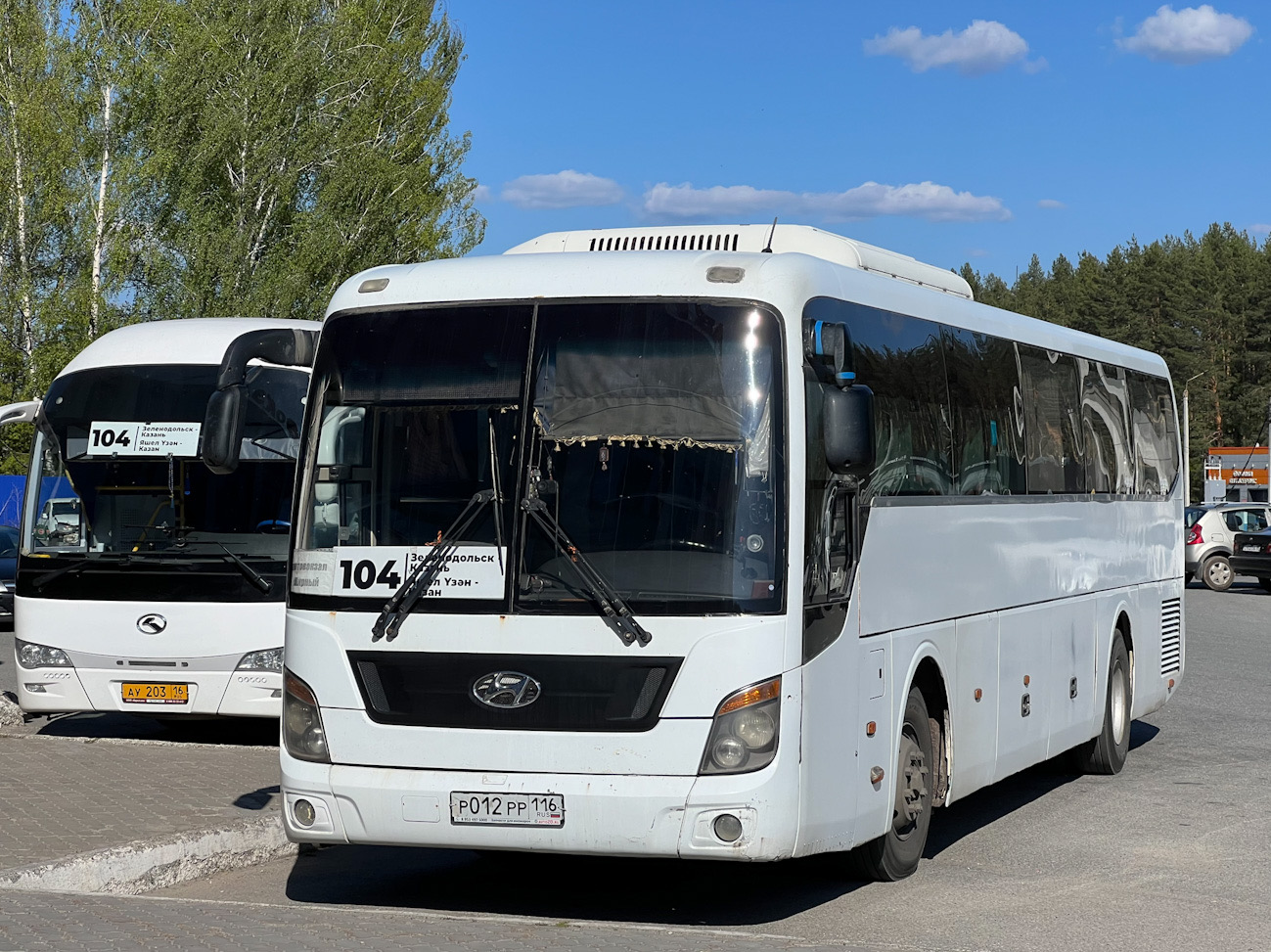 Татарстан, Hyundai Universe Space Luxury № Р 012 РР 116