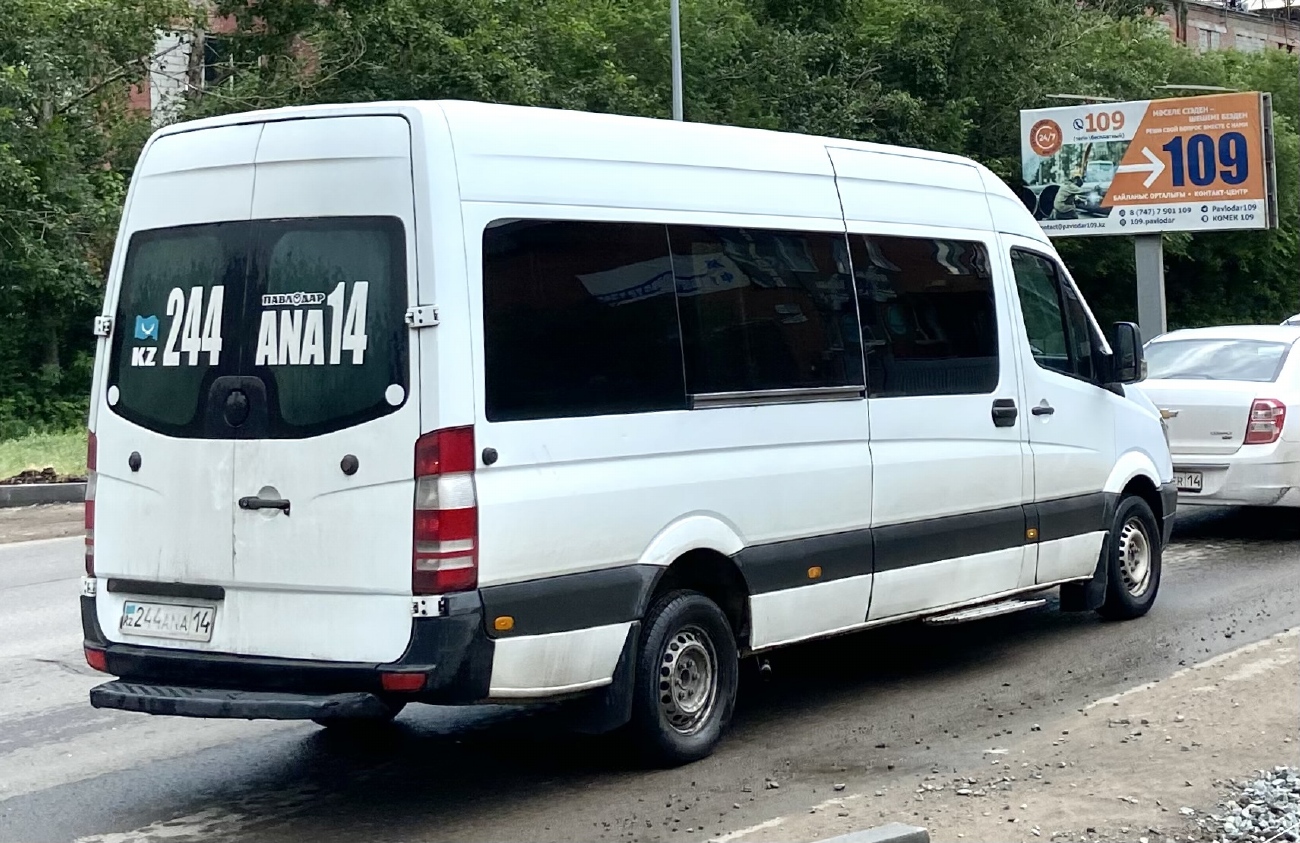 Павлодарская область, Mercedes-Benz Sprinter W906 (NCV3) № 244 ANA 14