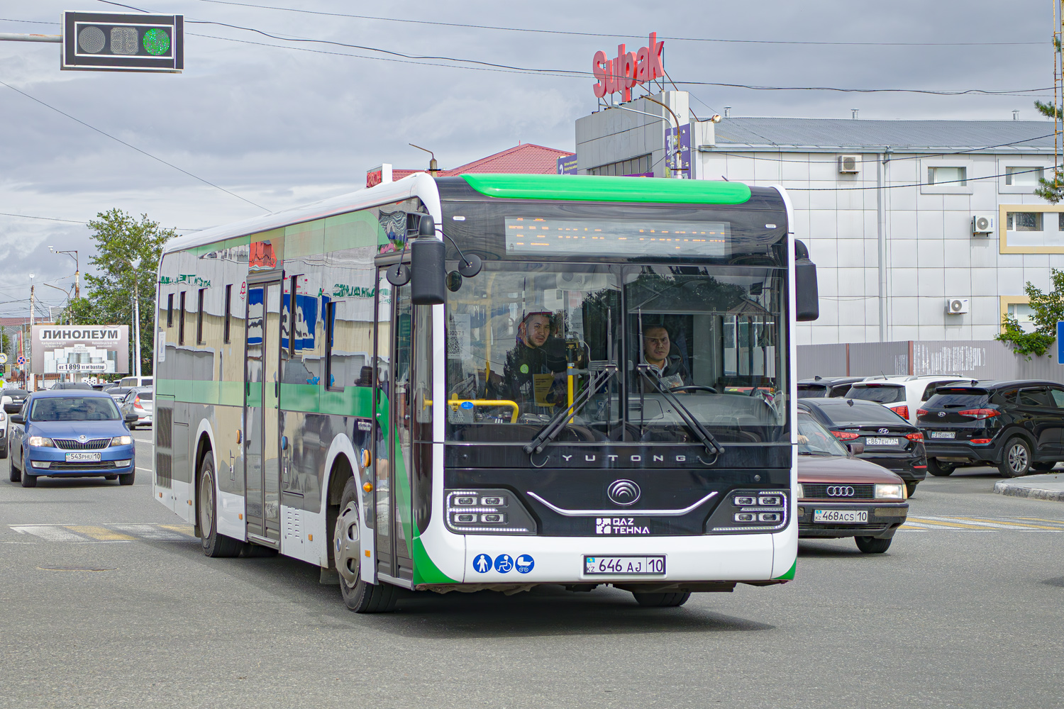 Костанайская область, Yutong ZK6116HG (QazTehna) № 646 AJ 10