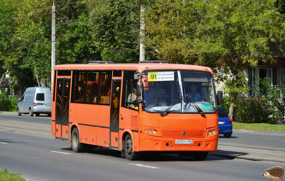 Нижегородская область, ПАЗ-320414-04 "Вектор" № О 572 ТТ 152