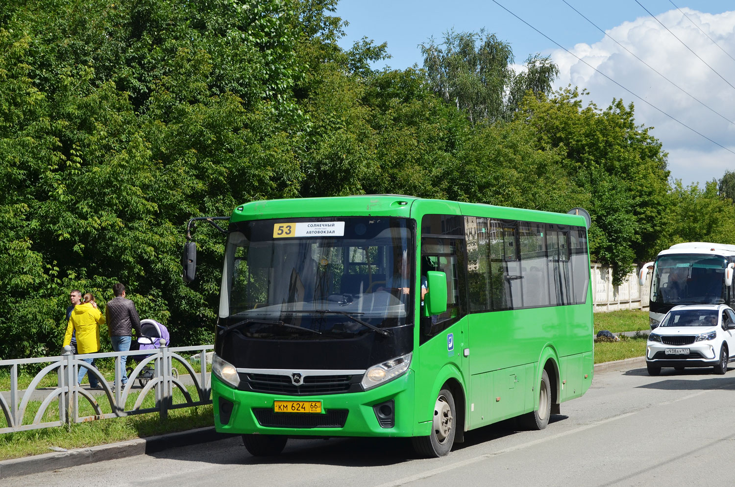 Свердловская область, ПАЗ-320405-04 "Vector Next" № КМ 624 66