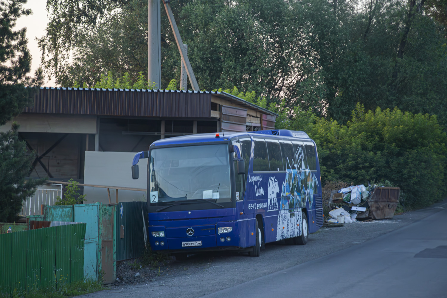 Кемеровская область - Кузбасс, Mercedes-Benz O350-15RHD Tourismo № В 906 МО 142