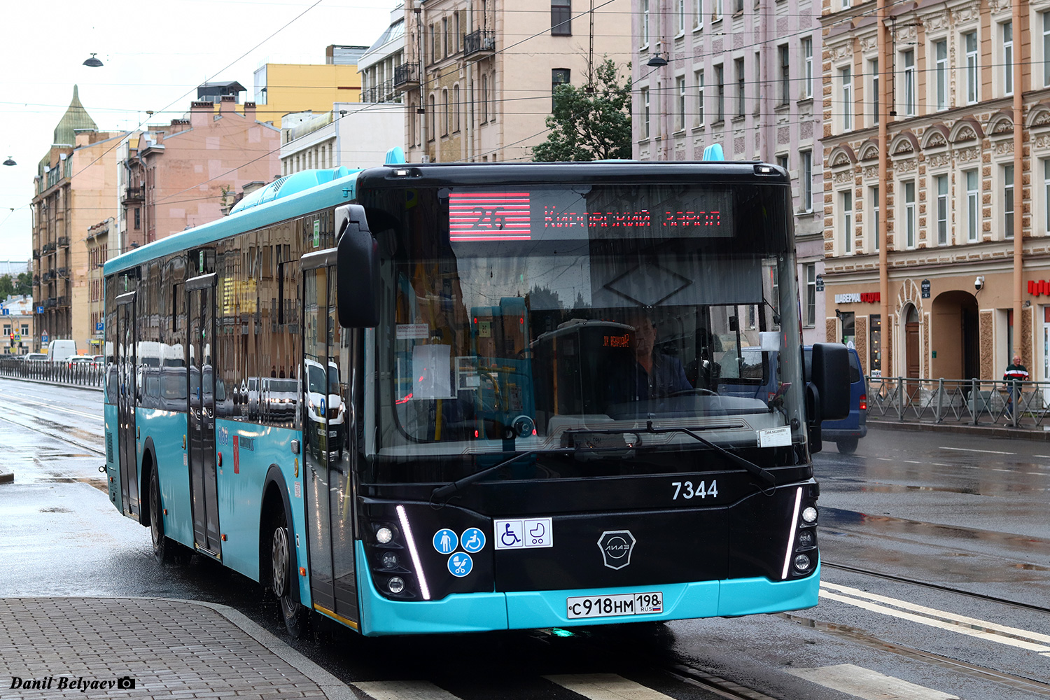 Санкт-Петербург, ЛиАЗ-5292.65 № 7344