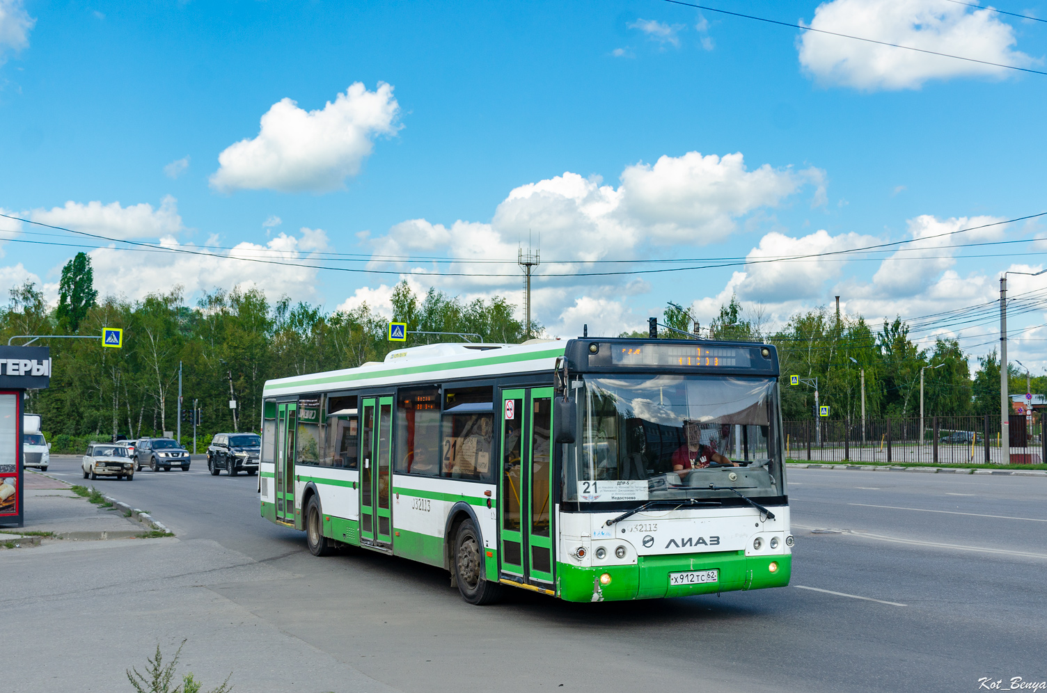 Рязанская область, ЛиАЗ-5292.22 (2-2-2) № 1155 Рязанская область, ЛиАЗ-5292.22 (2-2-2) № 1155