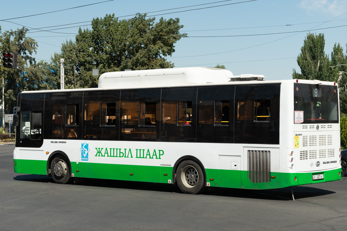 Кыргызстан, Golden Dragon XML6105CN № 01 037 AX