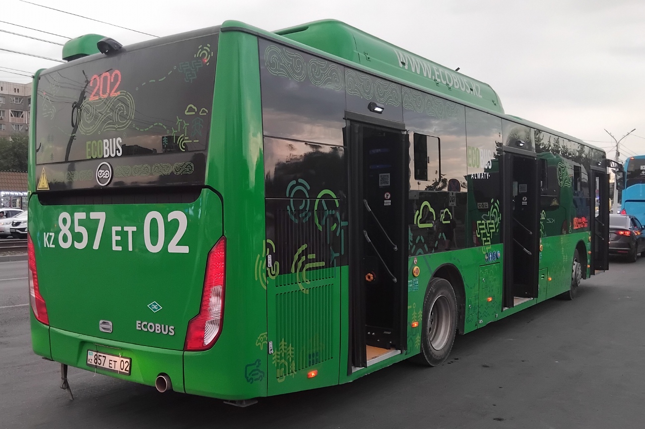 Алматы, Foton BJ6123C6CTD-A1 № 857 ET 02