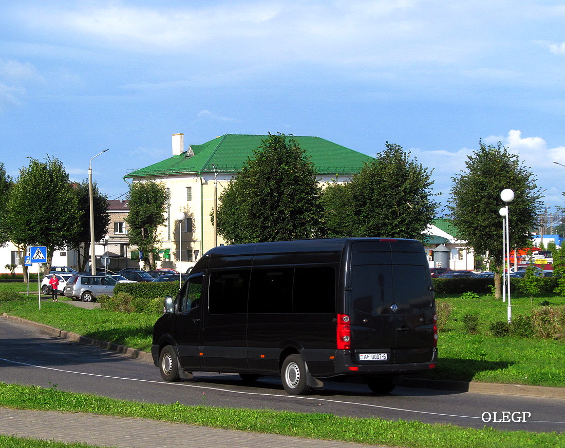 Могилёвская область, Бус-Мастер 3515 (Volkswagen Crafter) № АЕ 0007-6