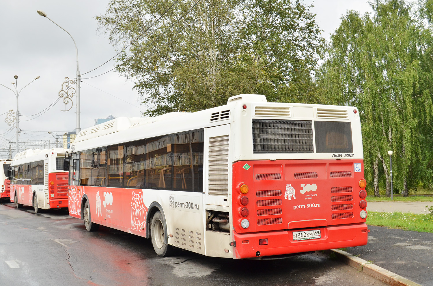 Perm region, LiAZ-5292.67 (CNG) # Н 860 КР 159