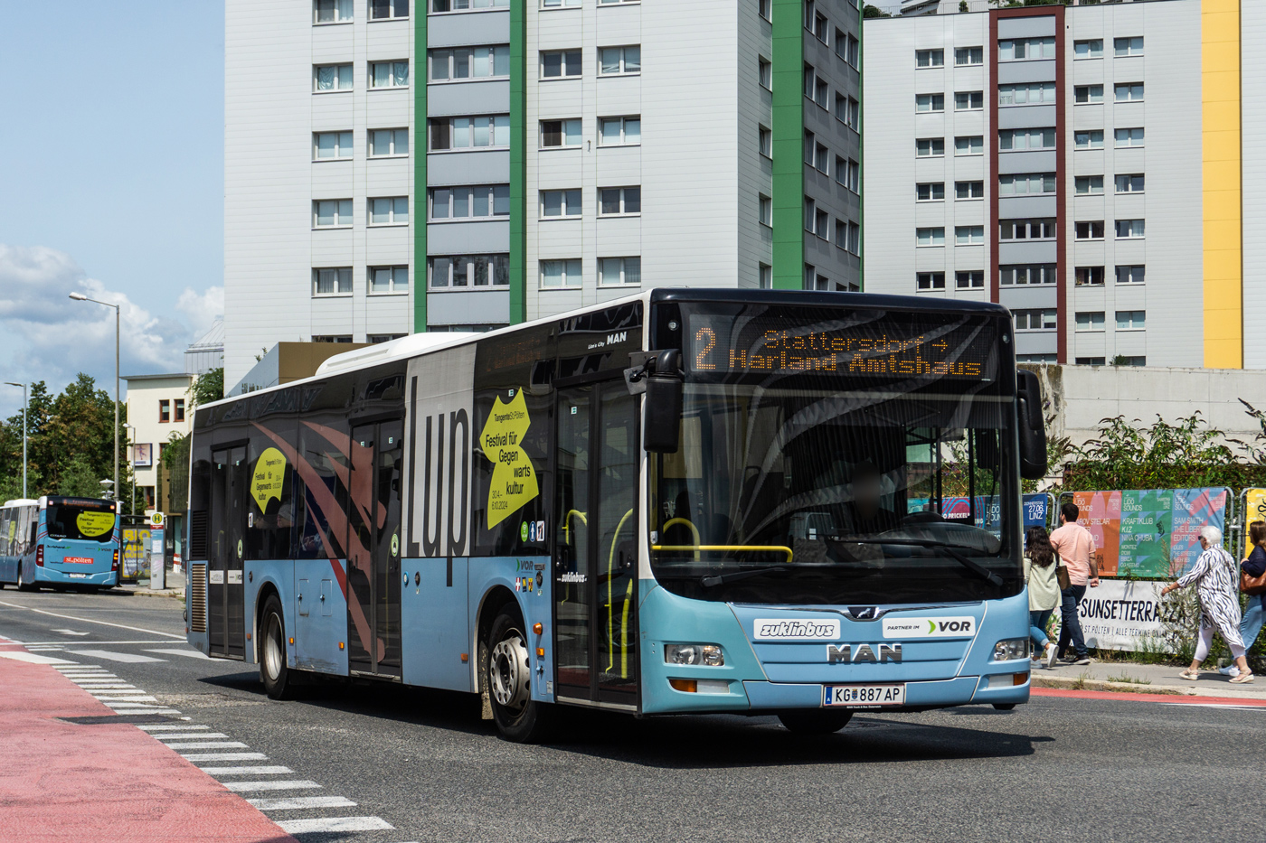 Австрия, MAN A21 Lion's City NL323 № KG 887 AP