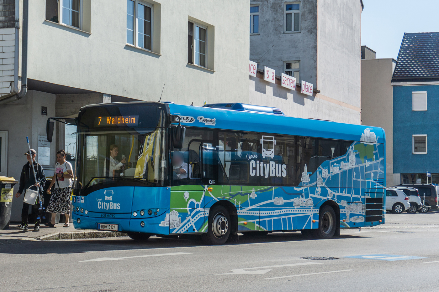 Австрия, Solaris Urbino III 8.9 LE № BD 15124