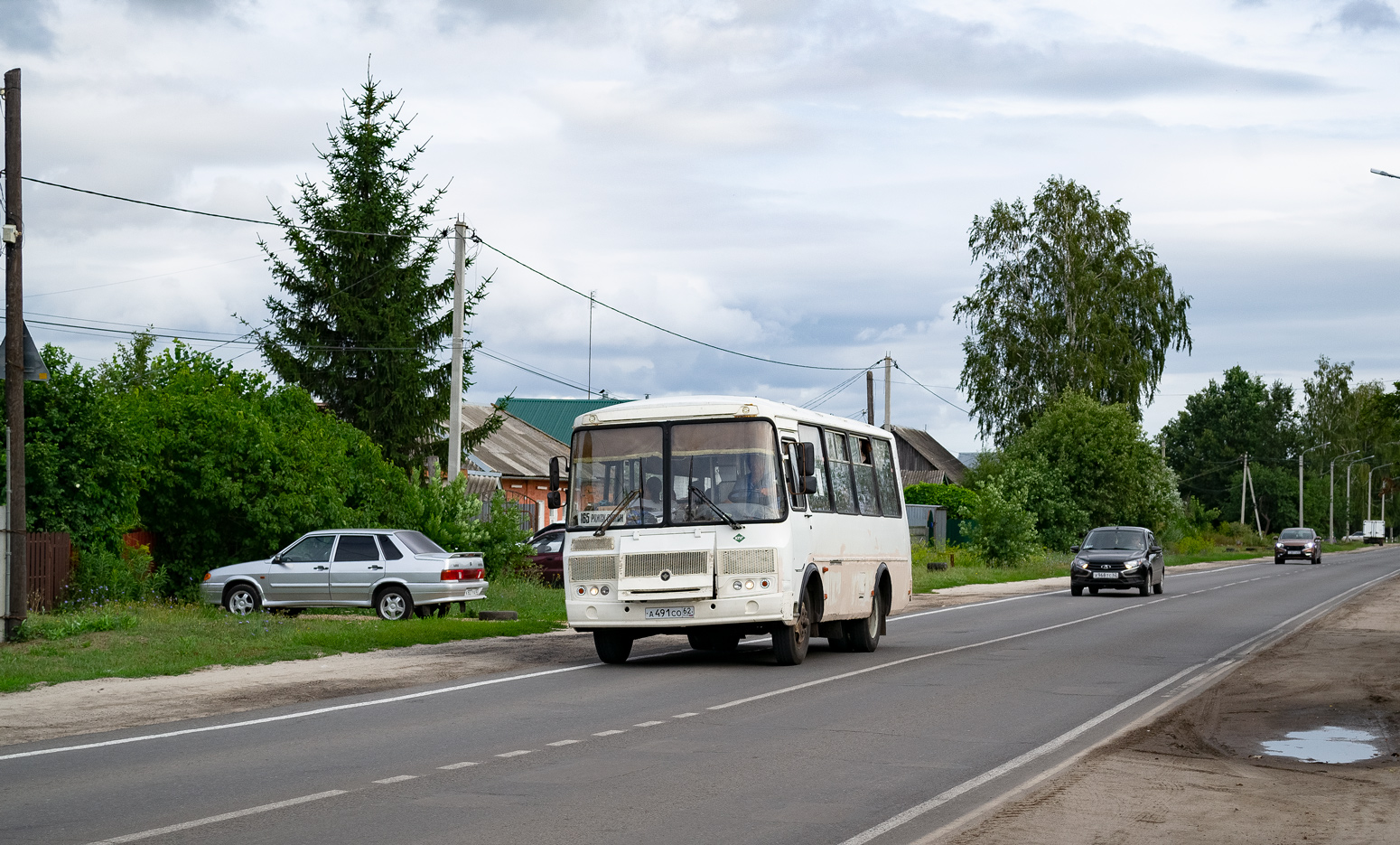 Рязанская область, ПАЗ-32053 № А 491 СО 62