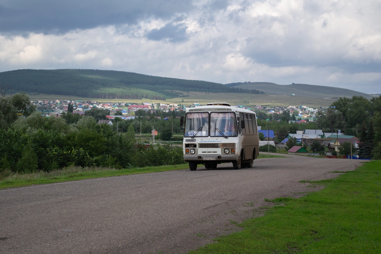 Башкортостан, ПАЗ-32053-70 № В 031 ВА 102
