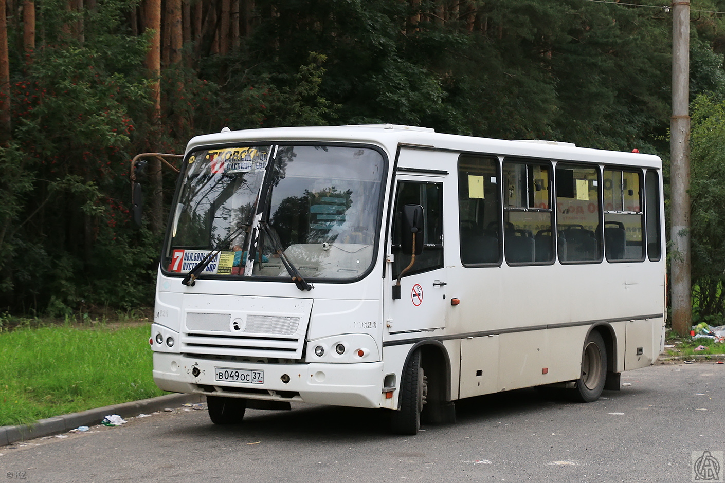 Ивановская область, ПАЗ-320302-11 № В 049 ОС 37