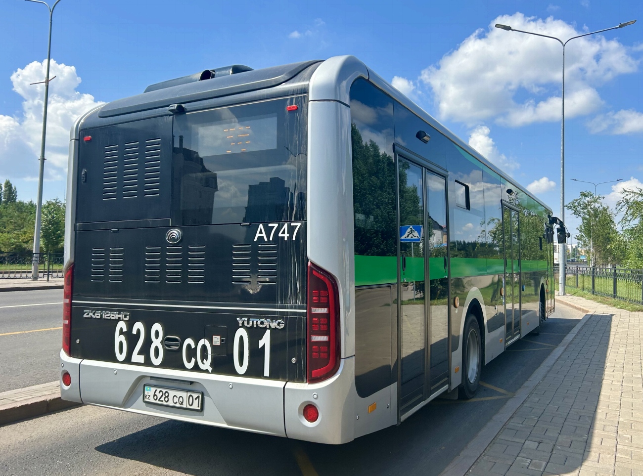 Астана, Yutong ZK6128HG (QazTehna) № A747