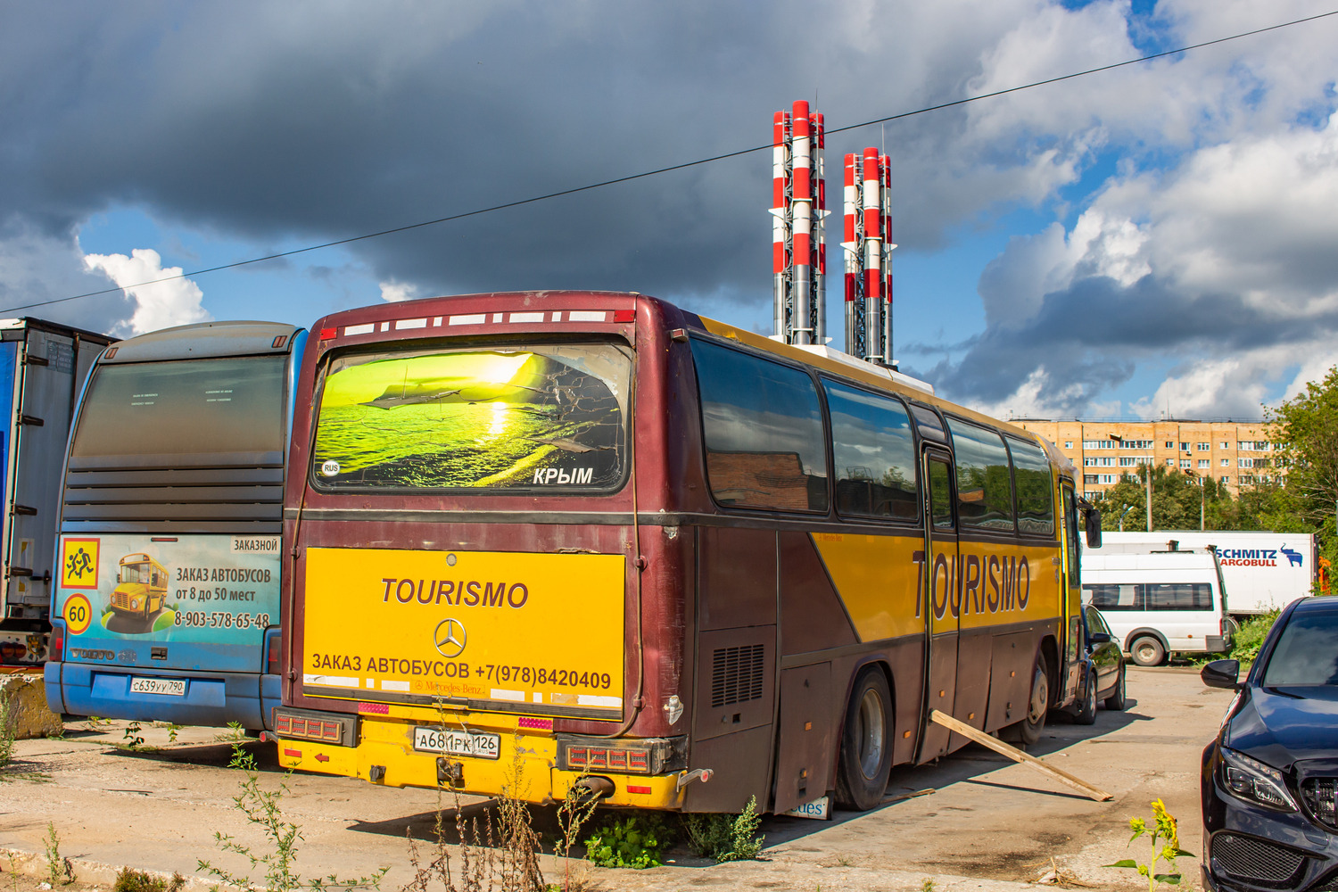 Московская область, Mercedes-Benz O303-13RHS № А 681 РК 126