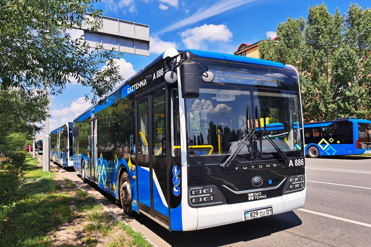 Астана, Yutong ZK6128HG (QazTehna) № A886