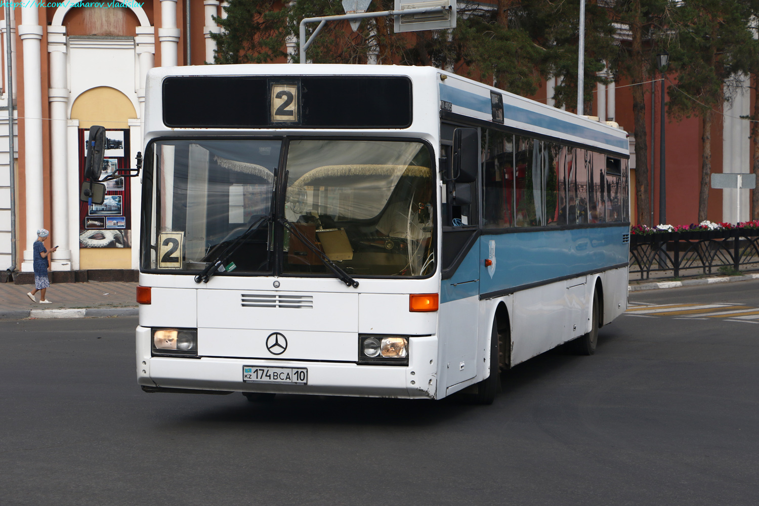 Kostanay province, Mercedes-Benz O405 # 174 BCA 10