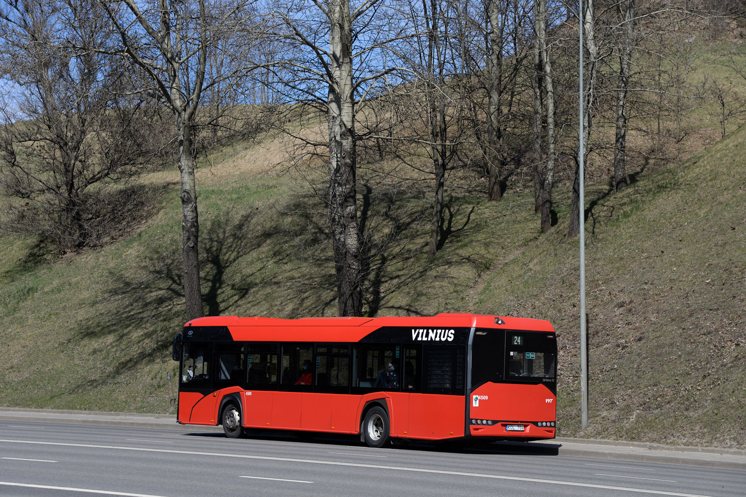 Литва, Solaris Urbino IV 12 № 4509 Литва, Solaris Urbino IV 12 № 4509