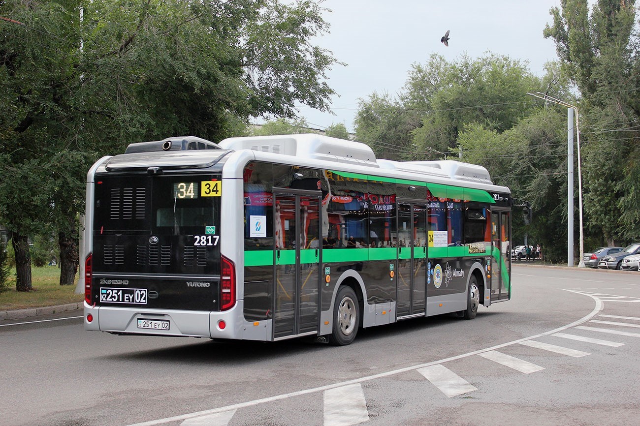Алматы, Yutong ZK6126HG (QazTehna) № 2817
