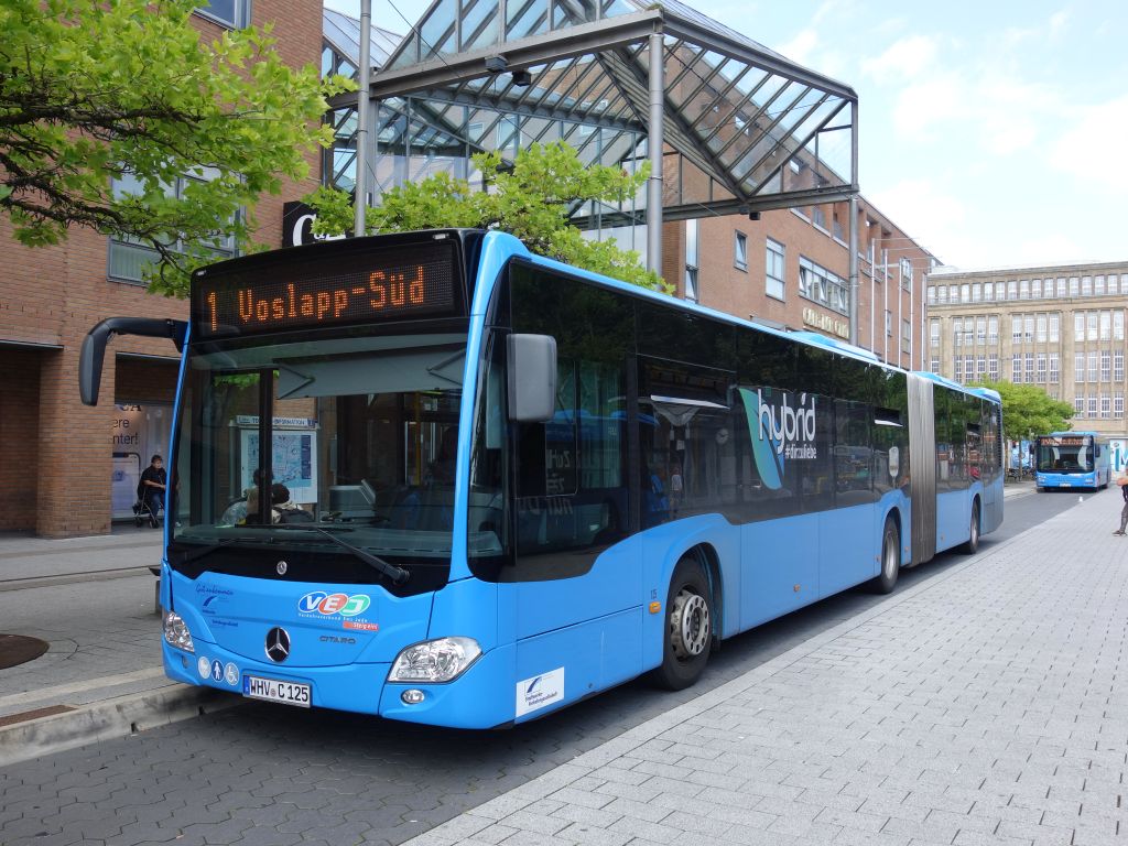 Нижняя Саксония, Mercedes-Benz Citaro C2 G hybrid № 125