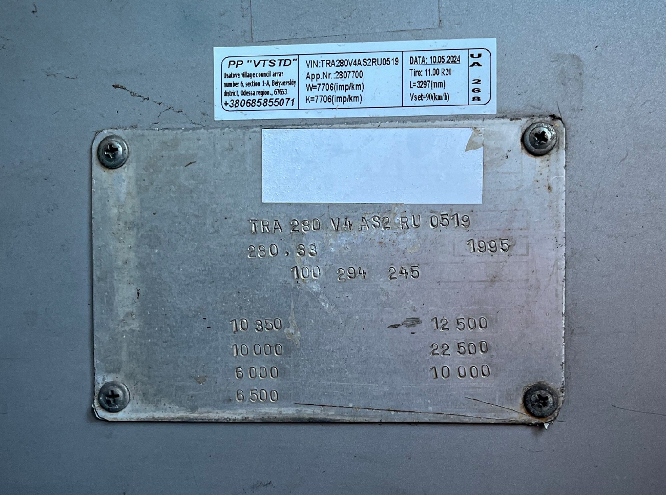 Одесская область, Ikarus 280.33 № BH 0104 TP