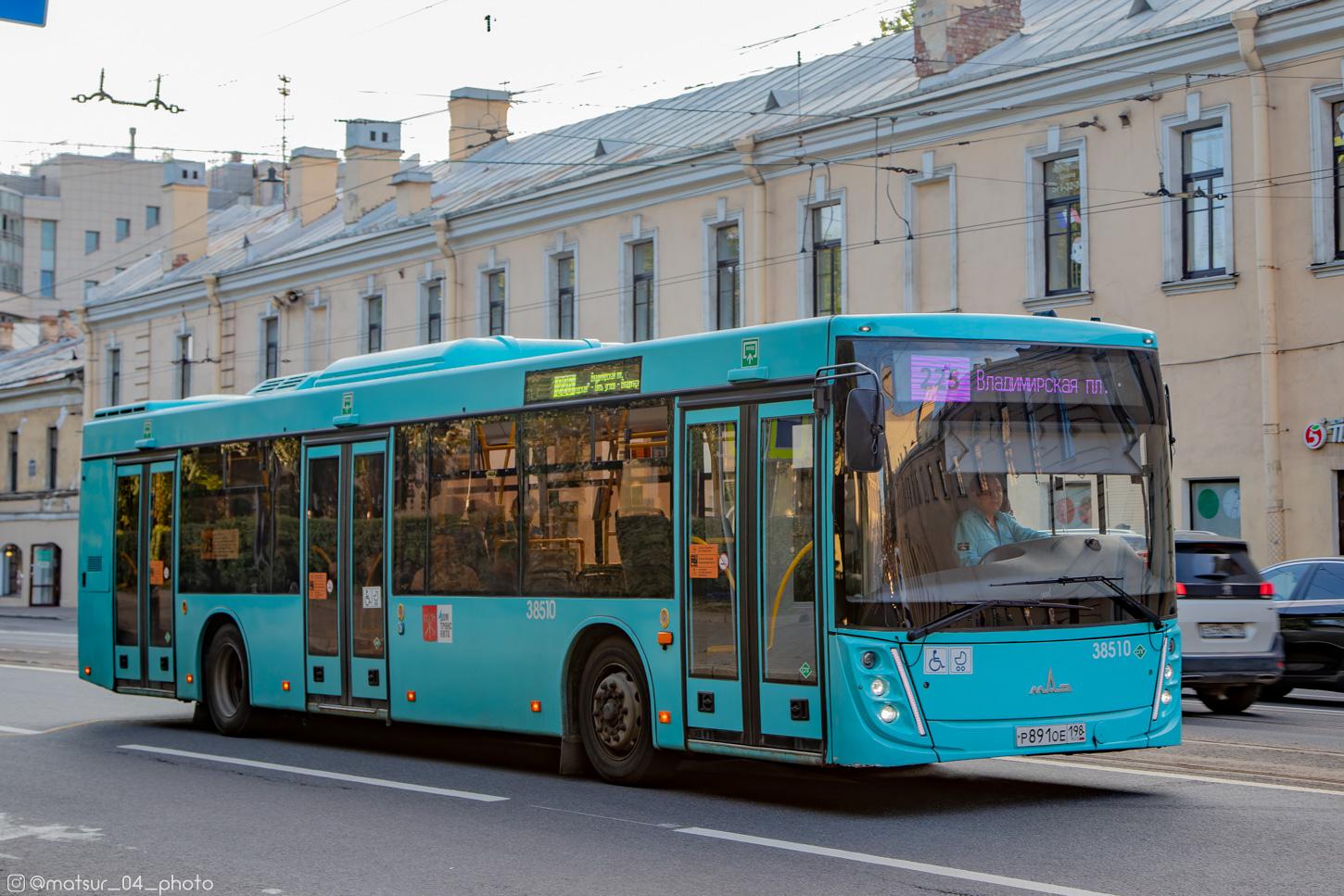 Санкт-Петербург, МАЗ-203.947 № 38510